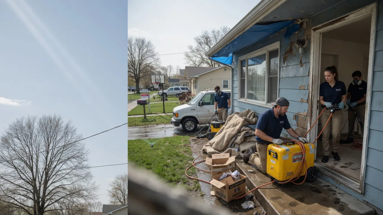 Basement Flood Cleanup in Centerpoint, IN near me